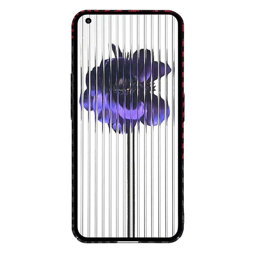 Cover til Nothing Phone (1), Techsuit, Carbonite FiberShell, Sort Rød