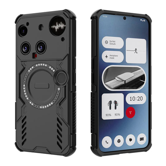 MagSafe-etui til Nothing Phone (3), Techsuit, ArmorMag, Sort