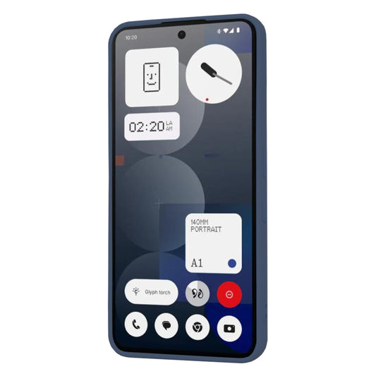 Cover til Nothing Phone (3a) Pro, Techsuit, SoftFlex, Mørkeblå