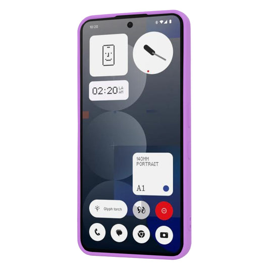 Cover til Nothing Phone (3a) Pro, Techsuit, SoftFlex, Lilla