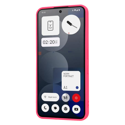 Cover til Nothing Phone (3a) Pro, Techsuit, SoftFlex, Mørk Rosa