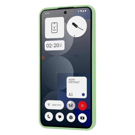Cover til Nothing Phone (3a) Pro, Techsuit, SoftFlex, Lysegrøn