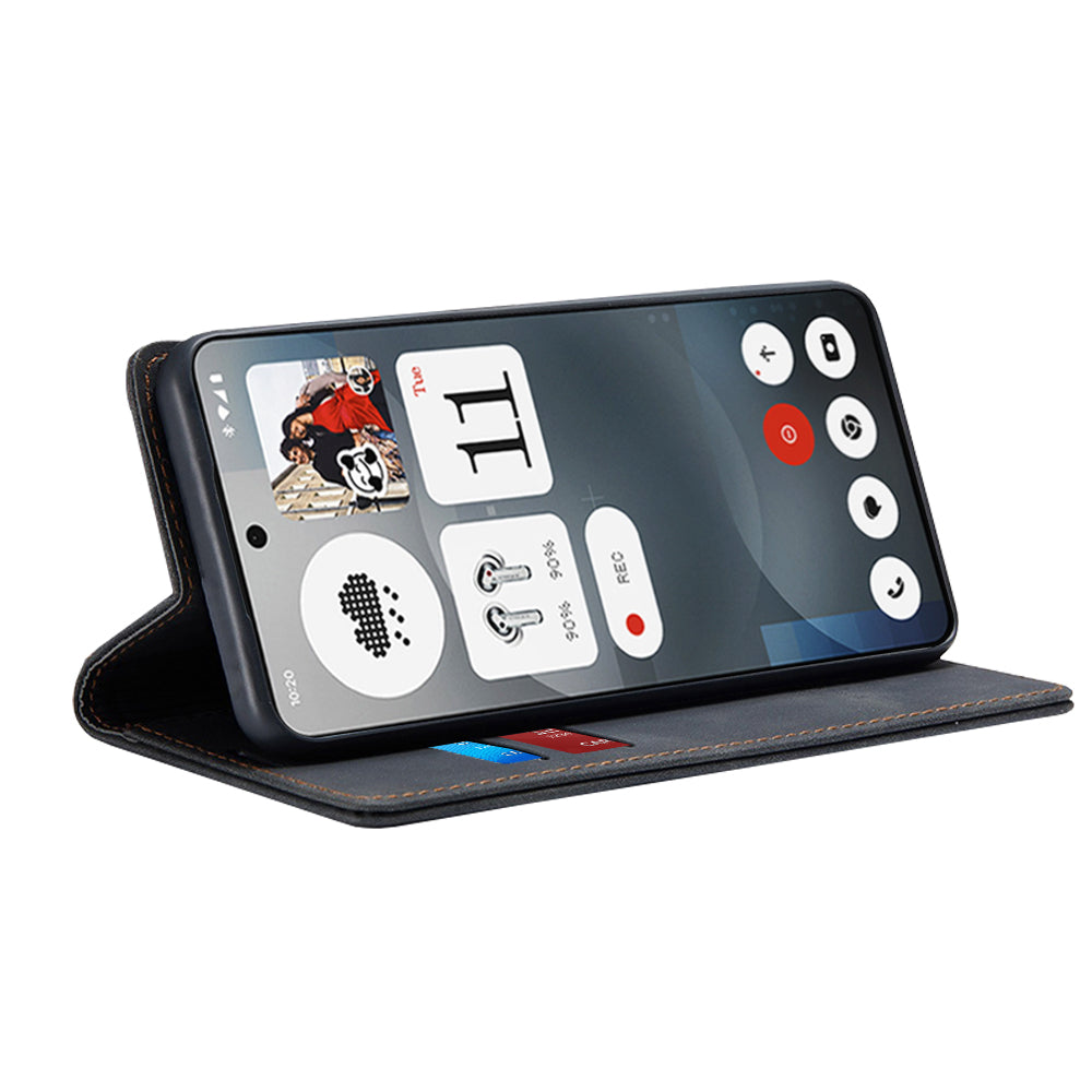 Cover til Nothing Phone (3a), Techsuit, Confy, Sort