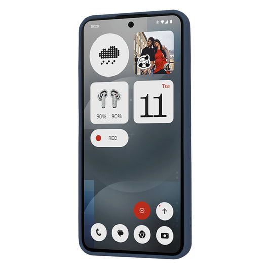 Cover til Nothing Phone (3a), Techsuit, SoftFlex, Mørkeblå