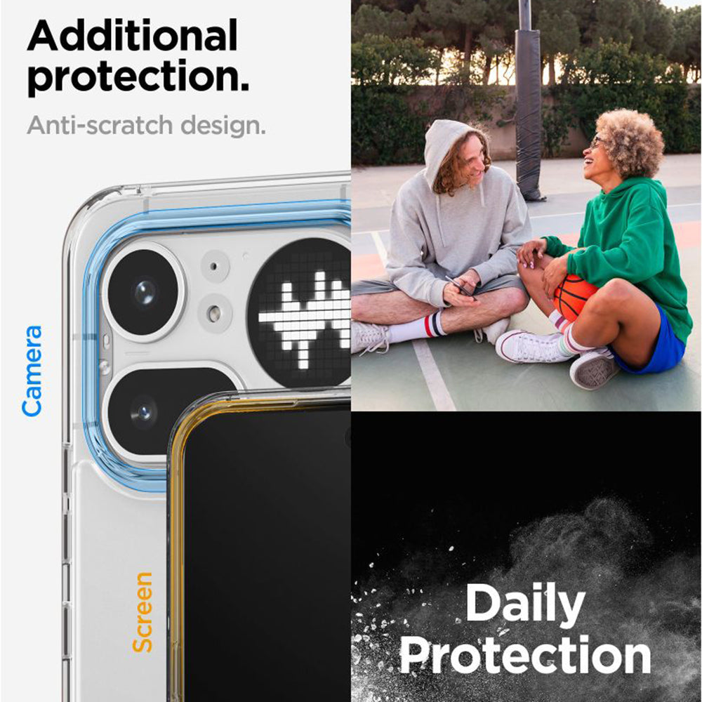 Cover til Nothing Phone (4a) Pro, Spigen, Ultra Hybrid, Transparent ACS11632