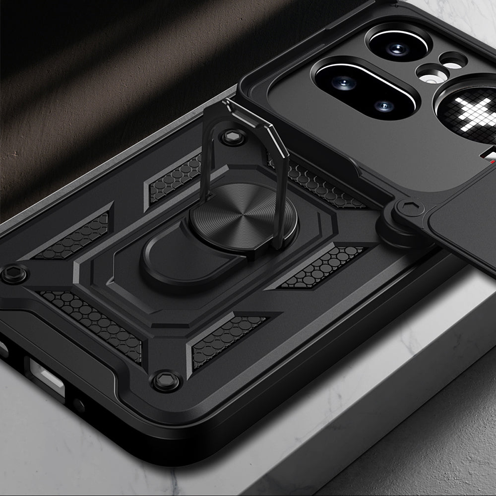 Etui til Nothing Phone (4a) Pro, Techsuit, CamShield, Sort