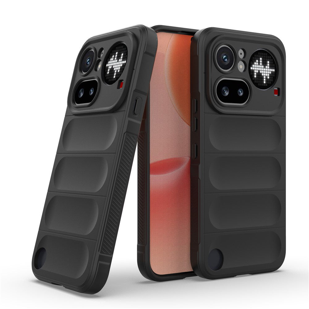 Etui til Nothing Phone (4a) Pro, Techsuit, Magic Shield, Sort