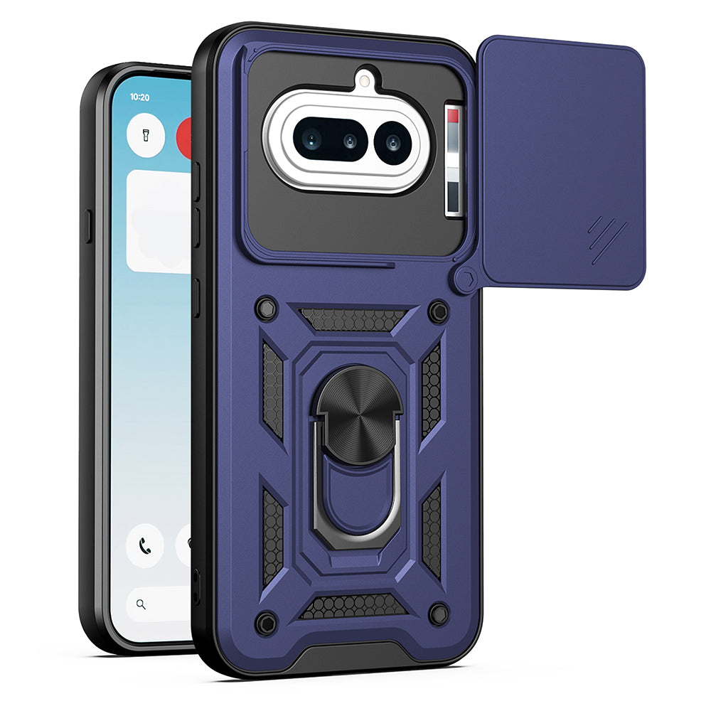 Case for Nothing Phone (4a), Techsuit, CamShield, Blue