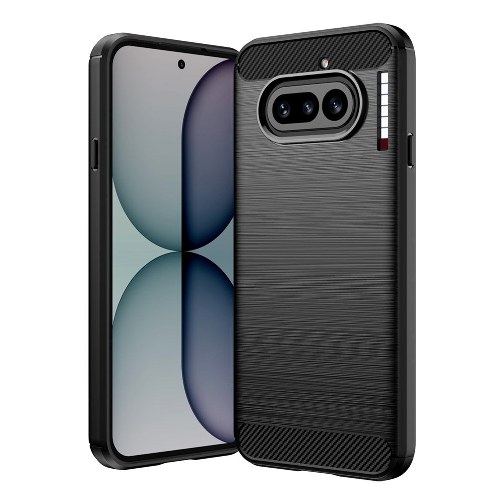 Etui til Nothing Phone (4a), Techsuit, Carbon, Sort