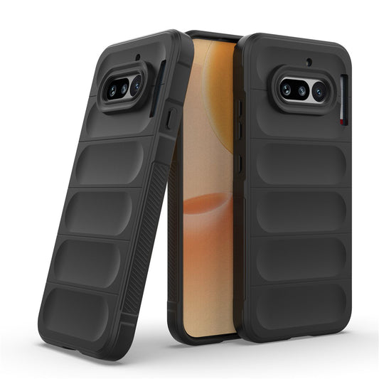 Etui til Nothing Phone (4a), Techsuit, Magic Shield, Sort