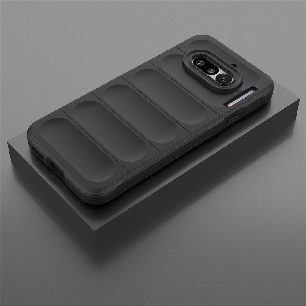 Etui til Nothing Phone (4a), Techsuit, Magic Shield, Sort