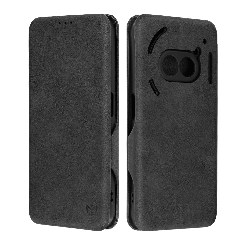 Cover til Nothing Phone (2a) Plus / Phone (2a), Techsuit, Safe Wallet Plus, Sort, Genforseglet