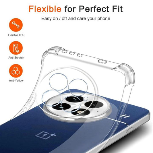 Cover til OnePlus 13R, Techsuit, Stødabsorberende Klar, Transparent