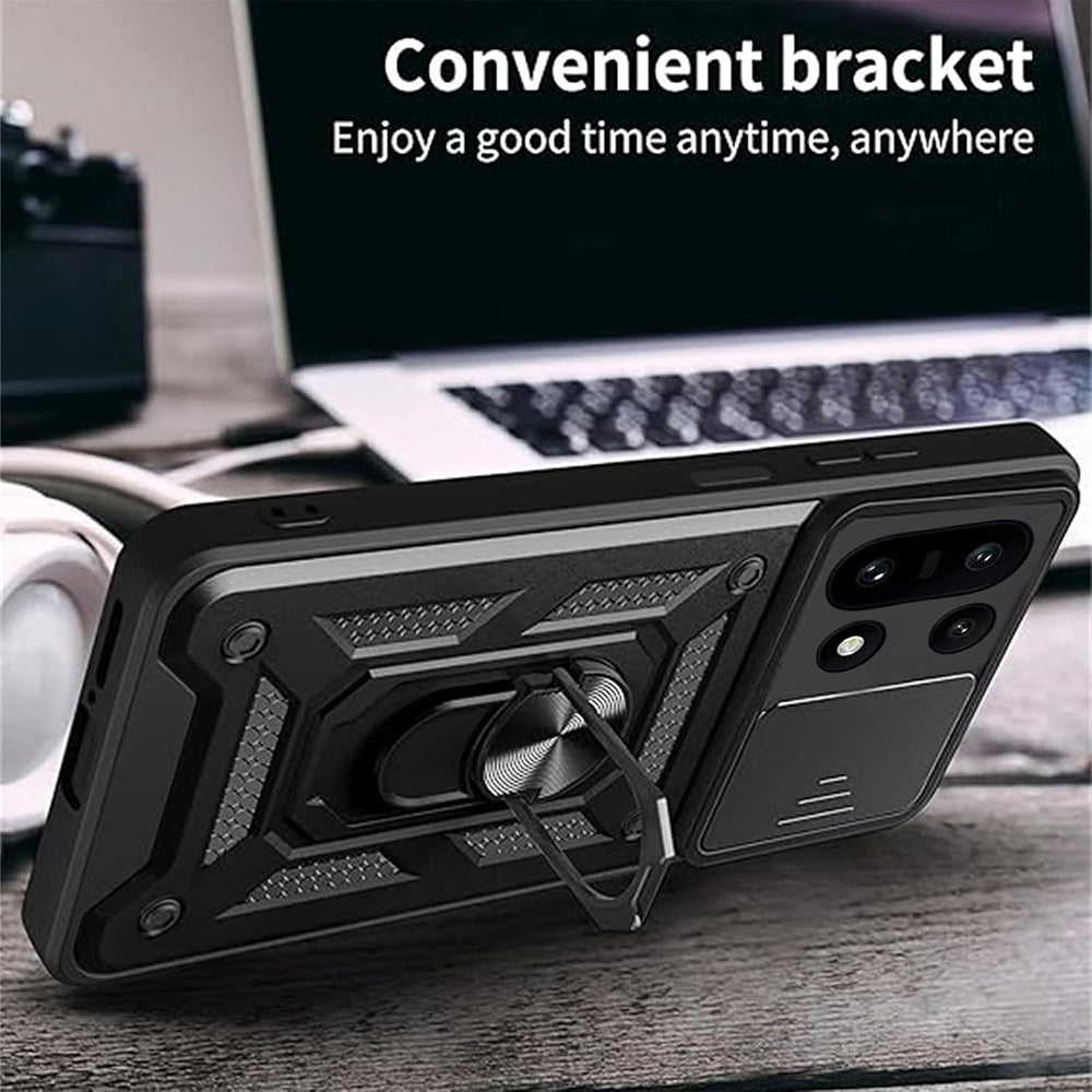 Etui til OnePlus 15R, Techsuit, CamShield, Blå