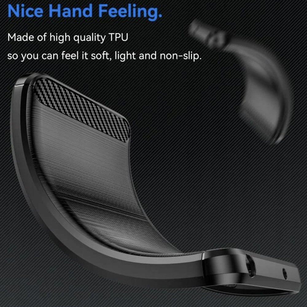 Etui til OnePlus 15R, Techsuit, Carbon, Sort