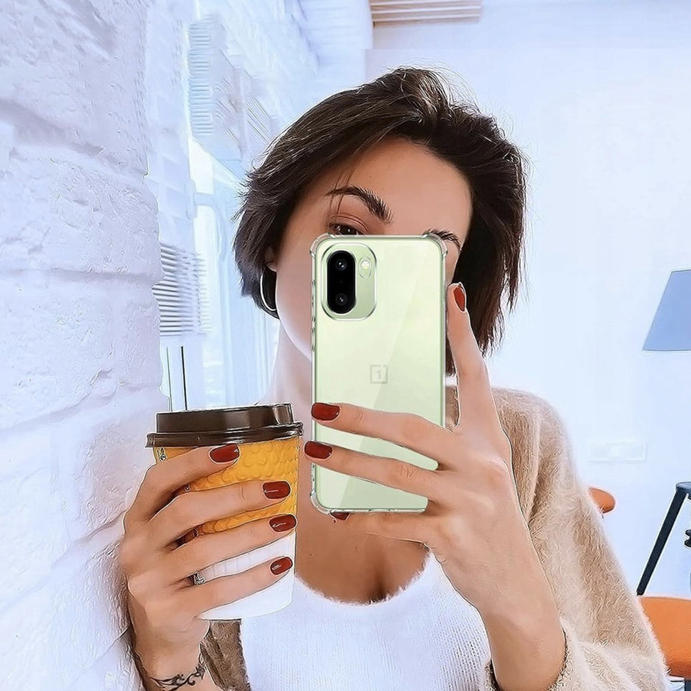 Etui til OnePlus 15R, Techsuit, Shockproof Clear, Gennemsigtig