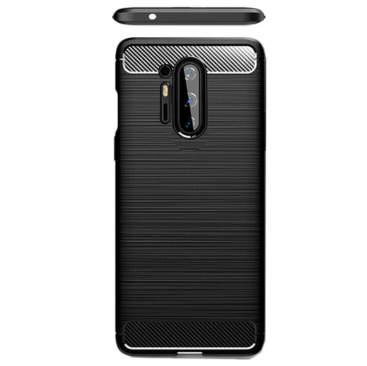 Cover til OnePlus 8 Pro, Techsuit, Carbon, Sort