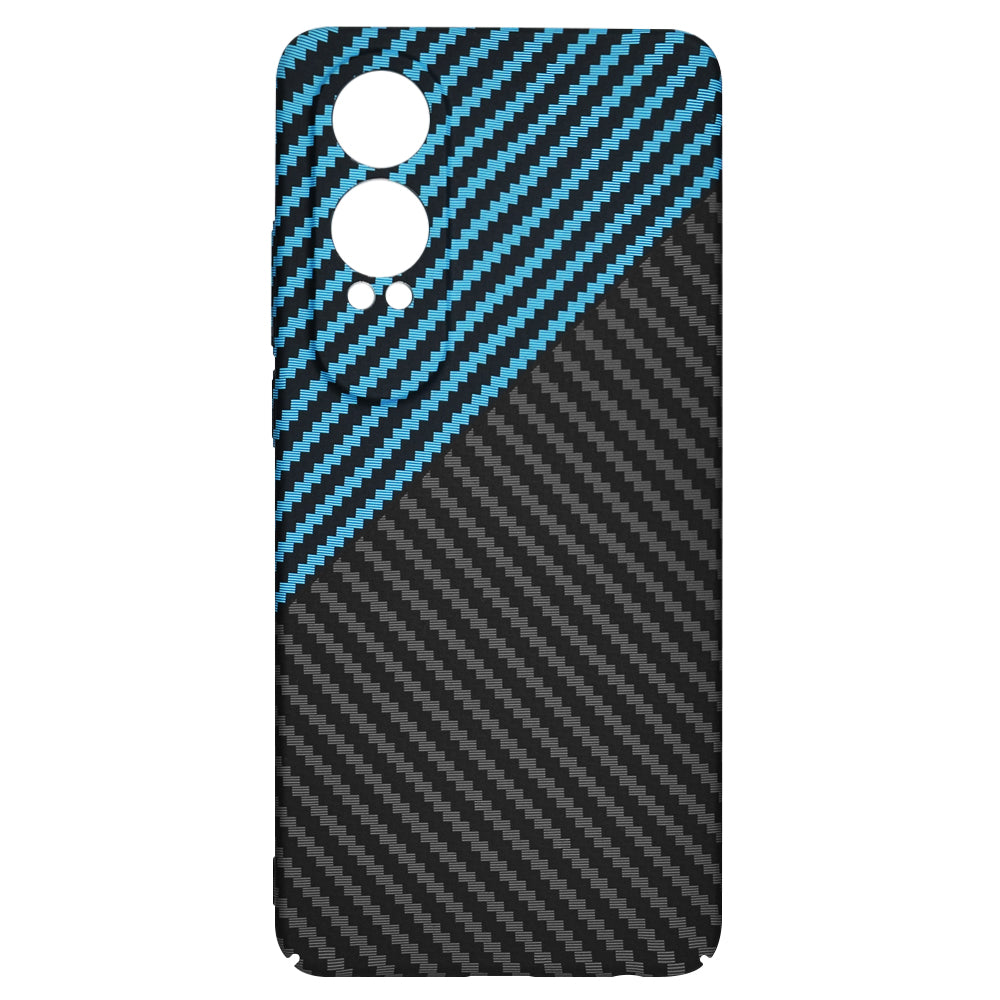 Cover til OnePlus Nord CE4 Lite, Techsuit, Carbonite FiberShell, Sort Blå