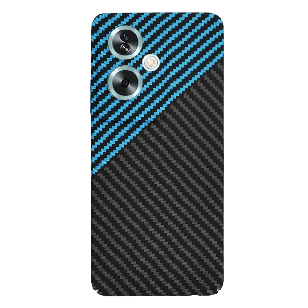 Cover til OnePlus Nord N30 SE / Oppo A79, Techsuit, Carbonite FiberShell, Sort Blå