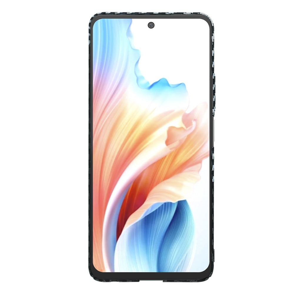 Cover til OnePlus Nord N30 SE / Oppo A79, Techsuit, Carbonite FiberShell, Sort Grå