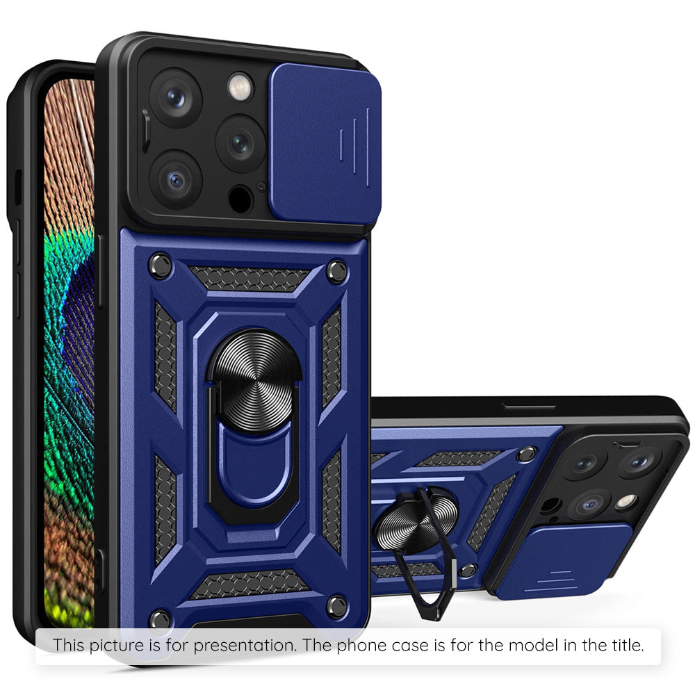Case for Oppo A5 4G, Techsuit, CamShield, Blue