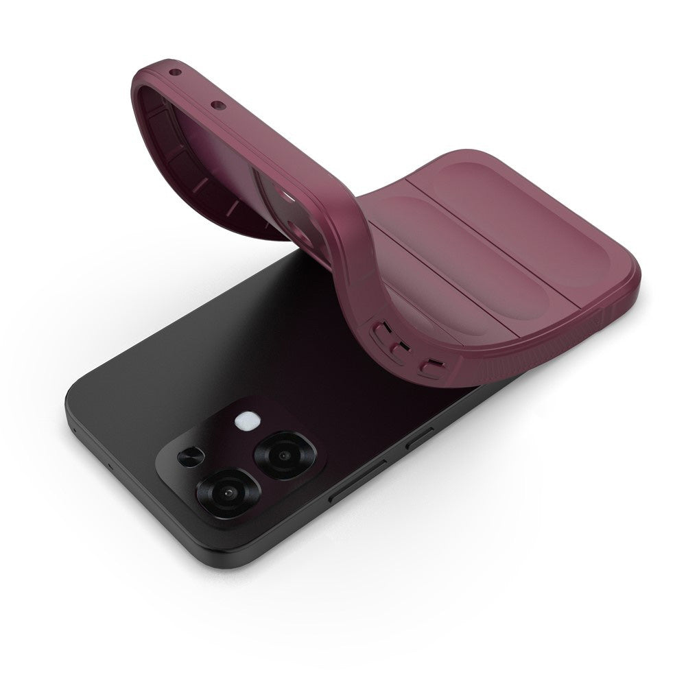 Cover til Oppo A6 Pro 5G / A6 Pro 4G, Techsuit, Magic Shield, Vinrød