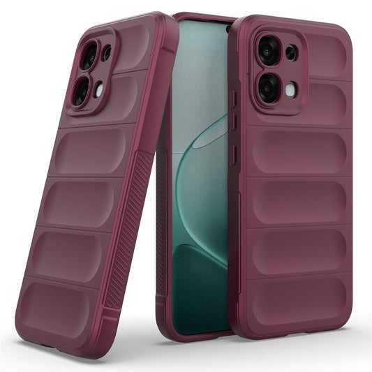 Cover til Oppo A6 Pro 5G / A6 Pro 4G, Techsuit, Magic Shield, Vinrød