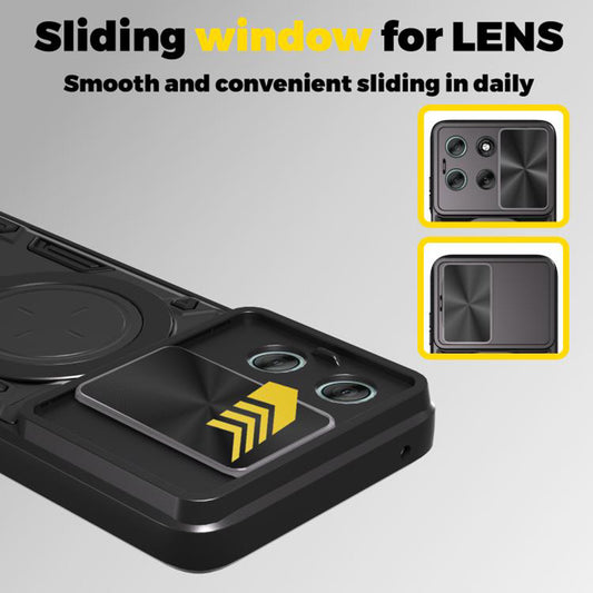 Cover til Oppo A6k 4G / A6x 4G / A6x / A6 4G, Techsuit, CamGuard Pro, Blå