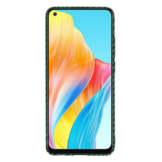 Cover til Oppo A78 4G, Techsuit, Carbonite FiberShell, Grøn
