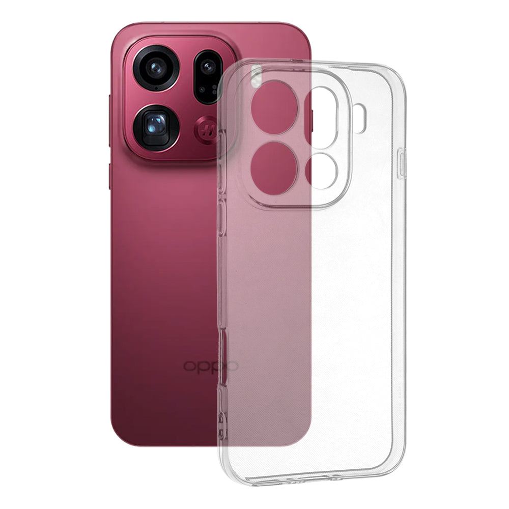 Etui til Oppo Find X9 Pro, Techsuit, Klar, Gennemsigtig