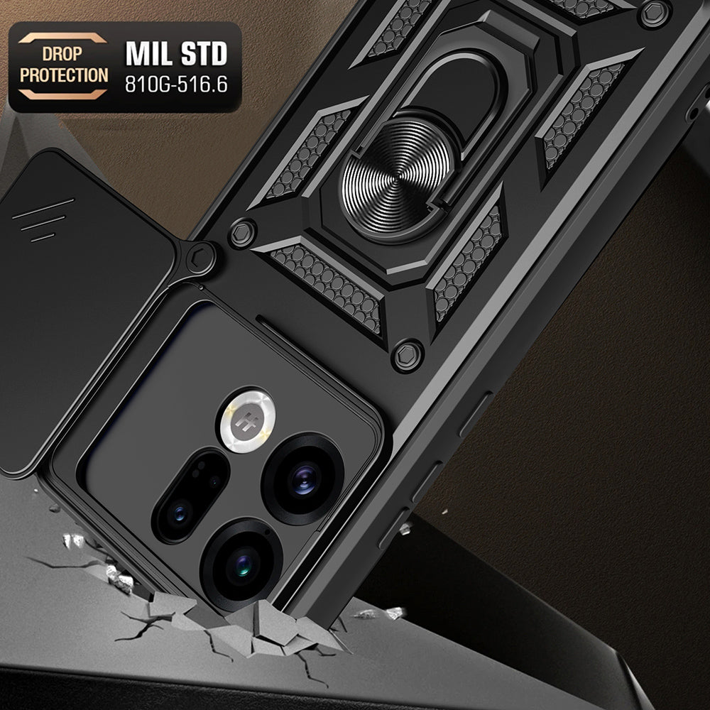 Etui til Oppo Find X9, Techsuit, CamShield, Sort