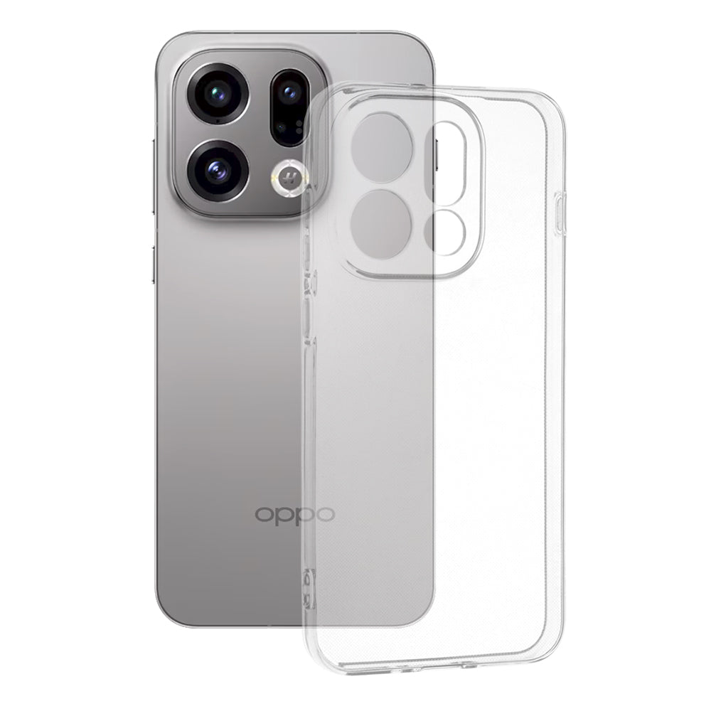 Etui til Oppo Find X9, Techsuit, Klar, Gennemsigtig