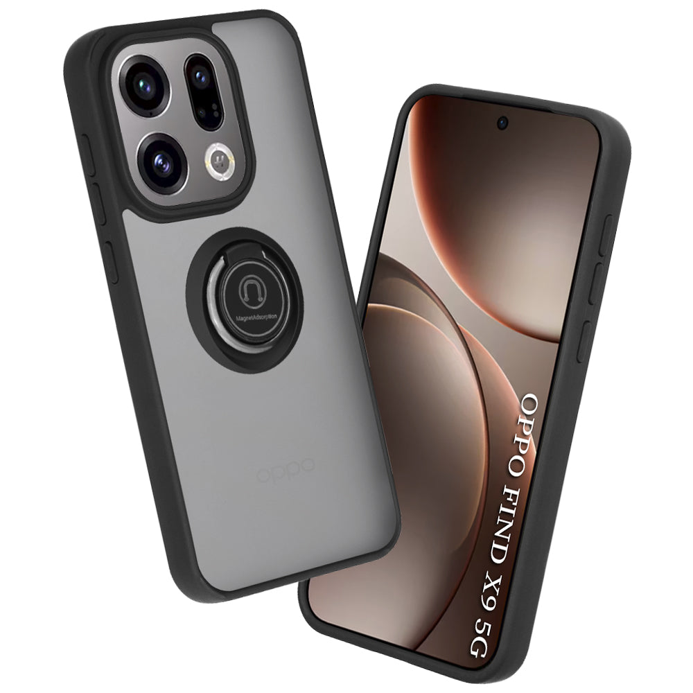Etui til Oppo Find X9, Techsuit, Glinth, Sort