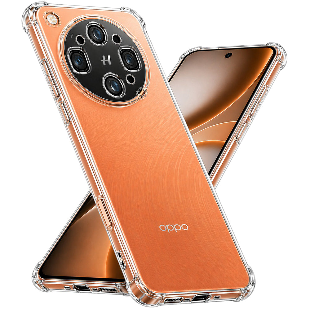 Etui til Oppo Find X9 Ultra, Techsuit, Shockproof Clear, Gennemsigtig