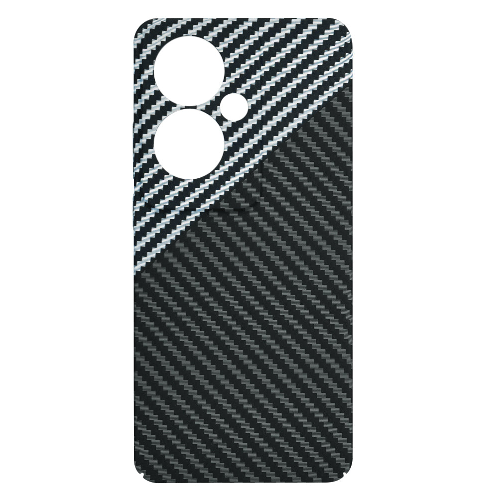 Cover til Oppo Reno11 F, Techsuit, Carbonite FiberShell, Sort Grå