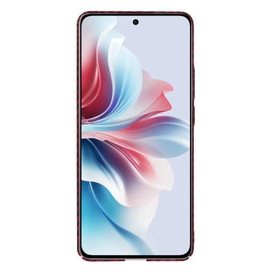 Cover til Oppo Reno11 F, Techsuit, Carbonite FiberShell, Rød