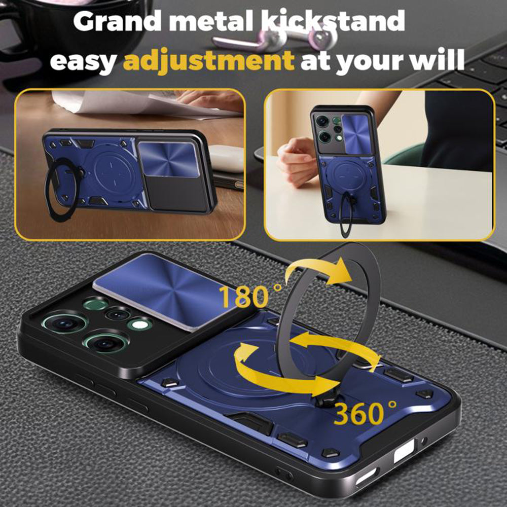 Etui til Oppo Reno14, Techsuit, CamGuard Pro, Rød
