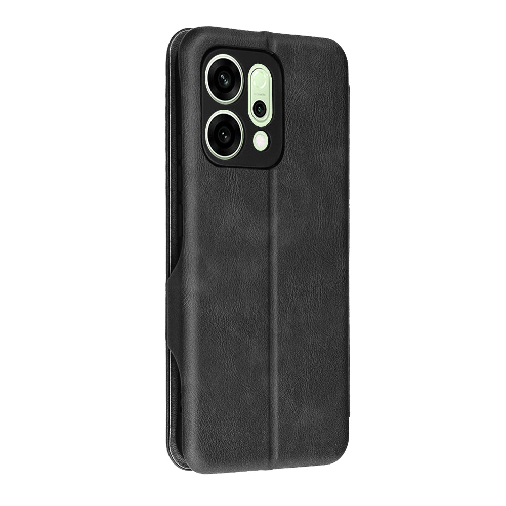 Etui til Oppo Reno14, Techsuit, Safe Wallet Plus, Sort