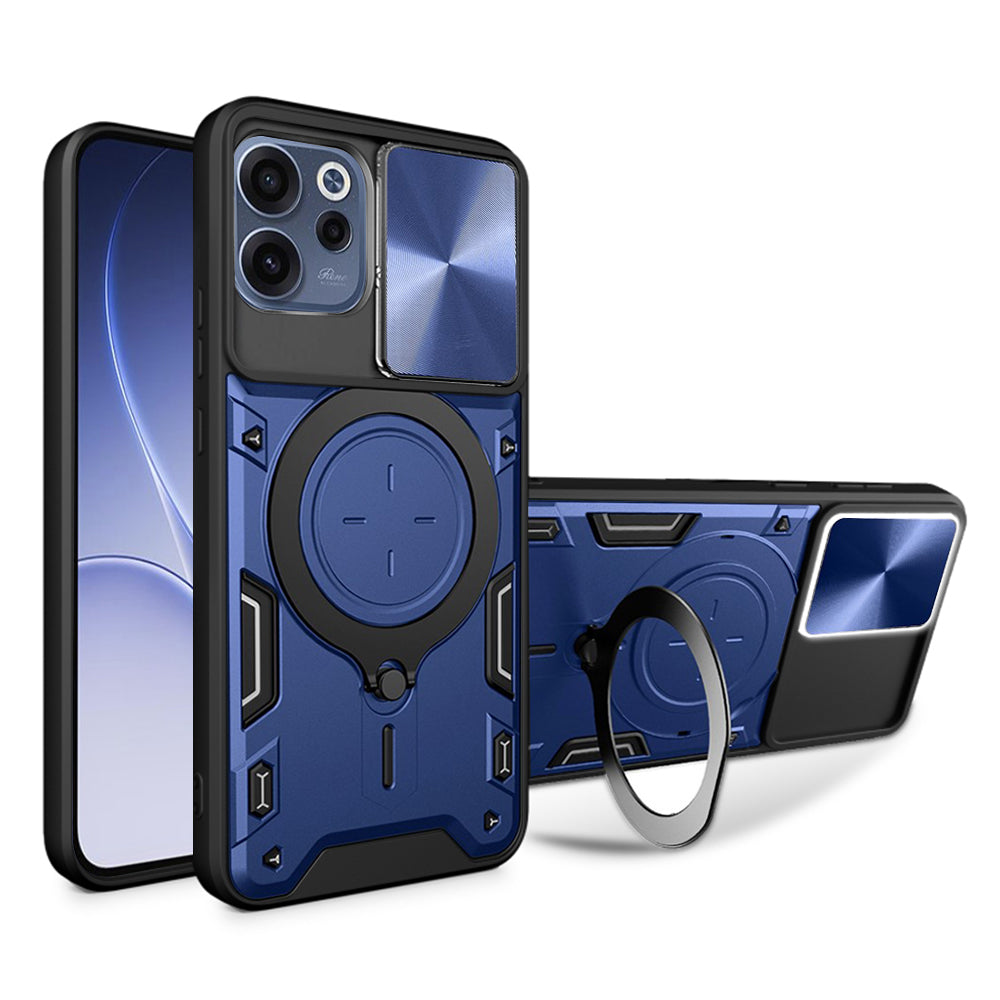 Etui til Oppo Reno15 FS / Reno15 F, Techsuit, CamGuard Pro, Blå