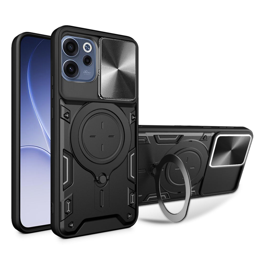 Etui til Oppo Reno15 FS / Reno15 F, Techsuit, CamGuard Pro, Sort