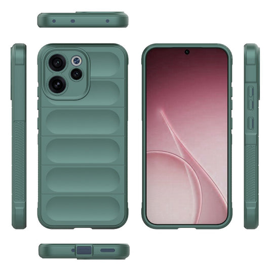 Cover til Oppo Reno15 FS / Reno15 F, Techsuit, Magic Shield, Grøn
