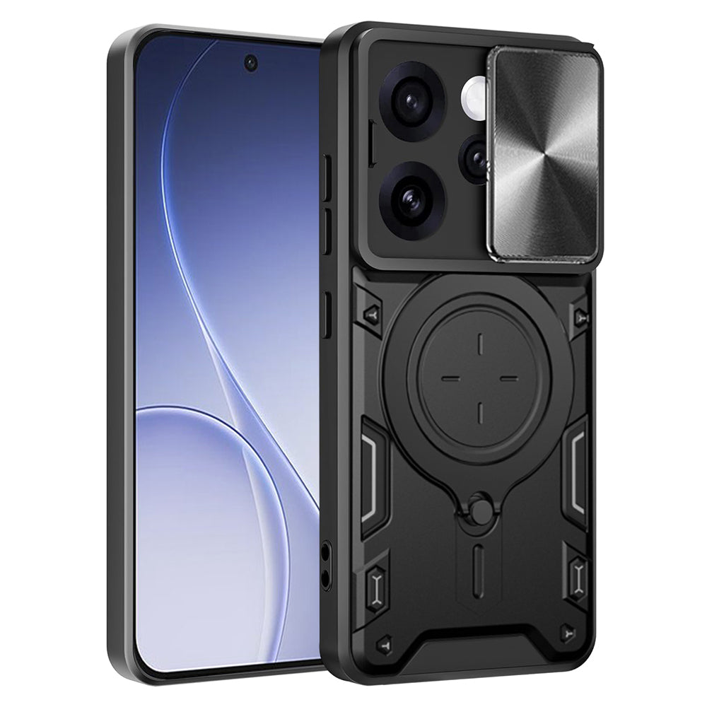 Case for Oppo Reno15 Pro, Techsuit, CamGuard Pro, Black