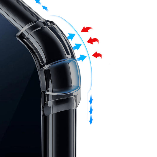 Etui til Oppo Reno15 Pro, Techsuit, Shockproof Clear, Gennemsigtig