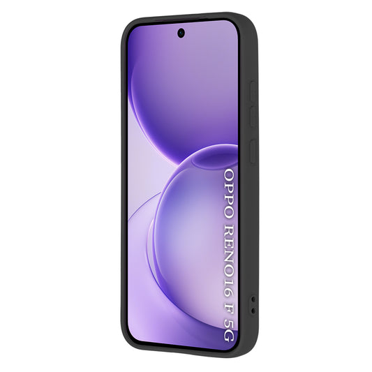 Cover til Oppo Reno16 F / Reno16 FS, Techsuit, SoftFlex, Sort