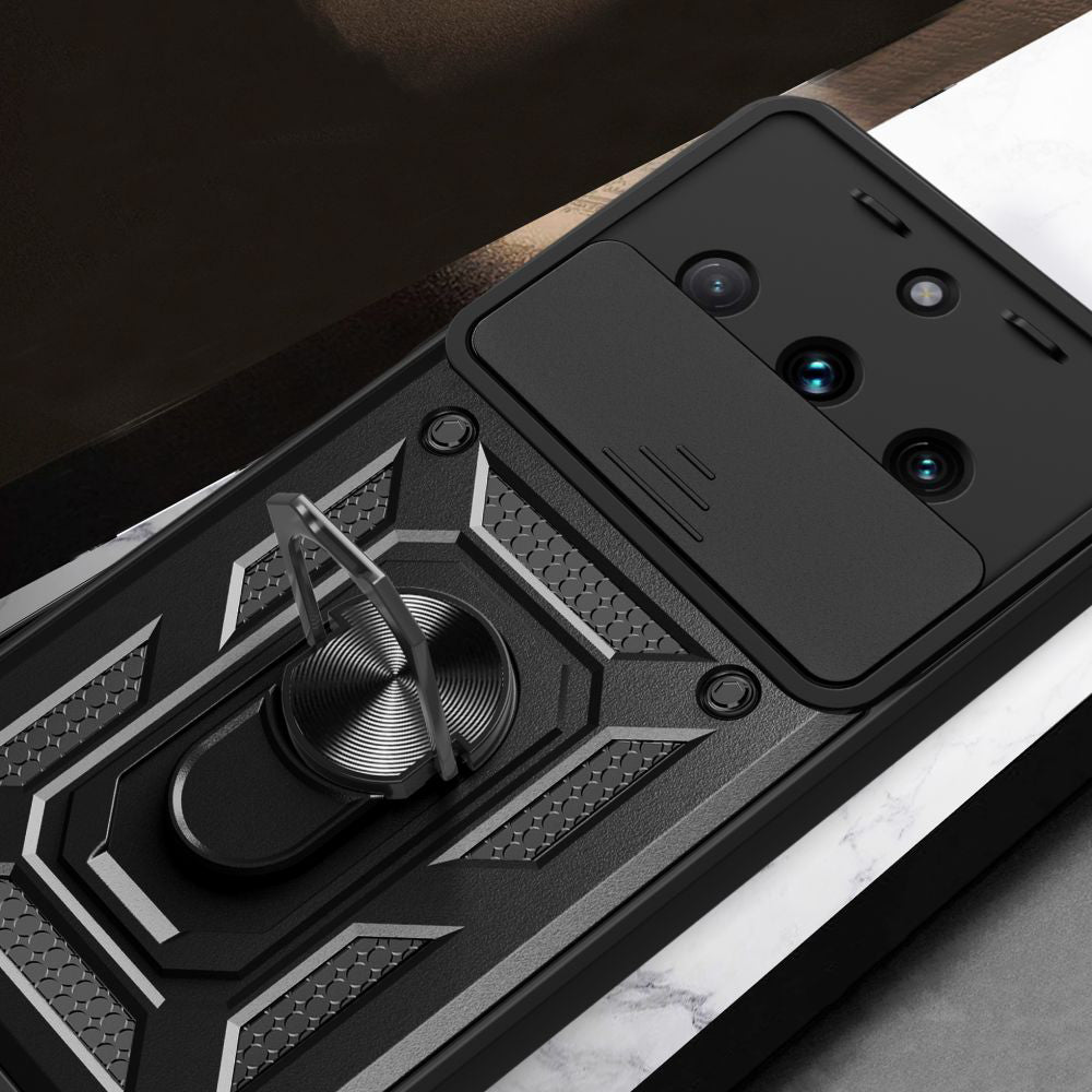Cover til Realme 11 4G, Techsuit, CamShield, Sort