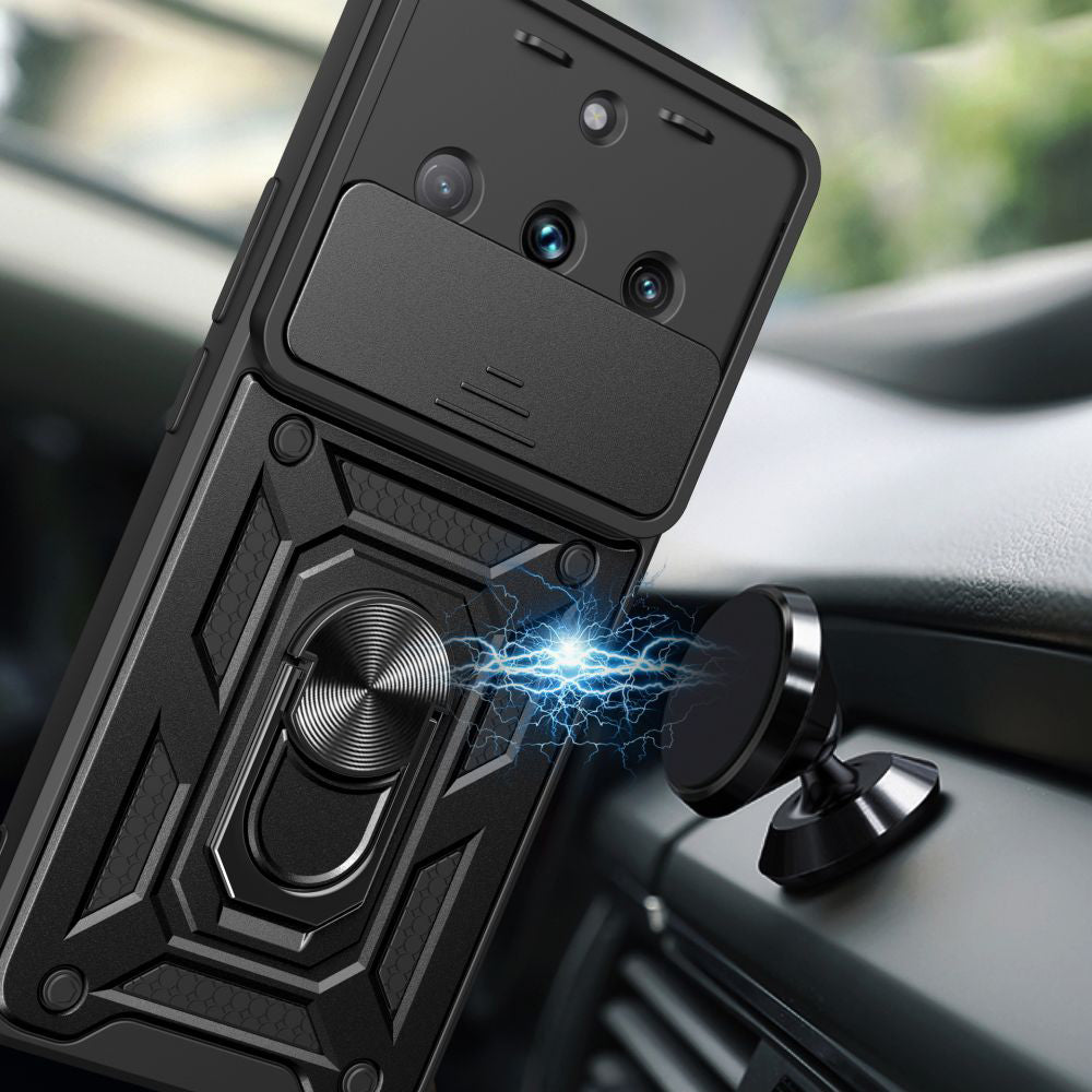 Cover til Realme 11 4G, Techsuit, CamShield, Sort