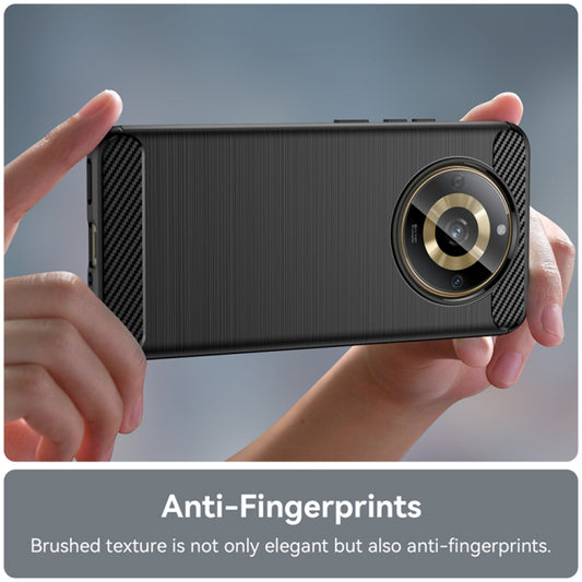 Cover til Realme 11 4G, Techsuit, Carbon, Sort