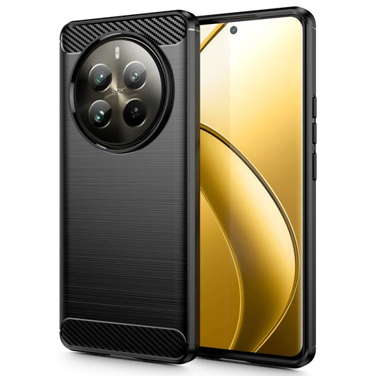Etui til Realme 12 Pro / 12 Pro+, Tech-Protect, Carbon, Sort