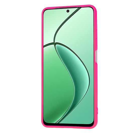 Cover til Realme 12x / 12, Techsuit, SoftFlex, Mørk Rosa