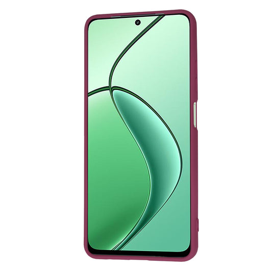 Cover til Realme 12x / 12, Techsuit, SoftFlex, Vinrød